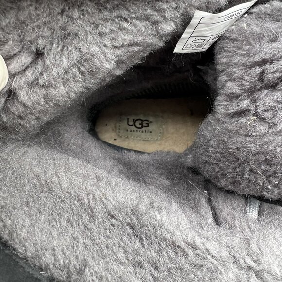 UGG Kids Butte II Back Gray Country Camo Boot Size 5 Waterproof Lace-Up Boots - Picture 12 of 14